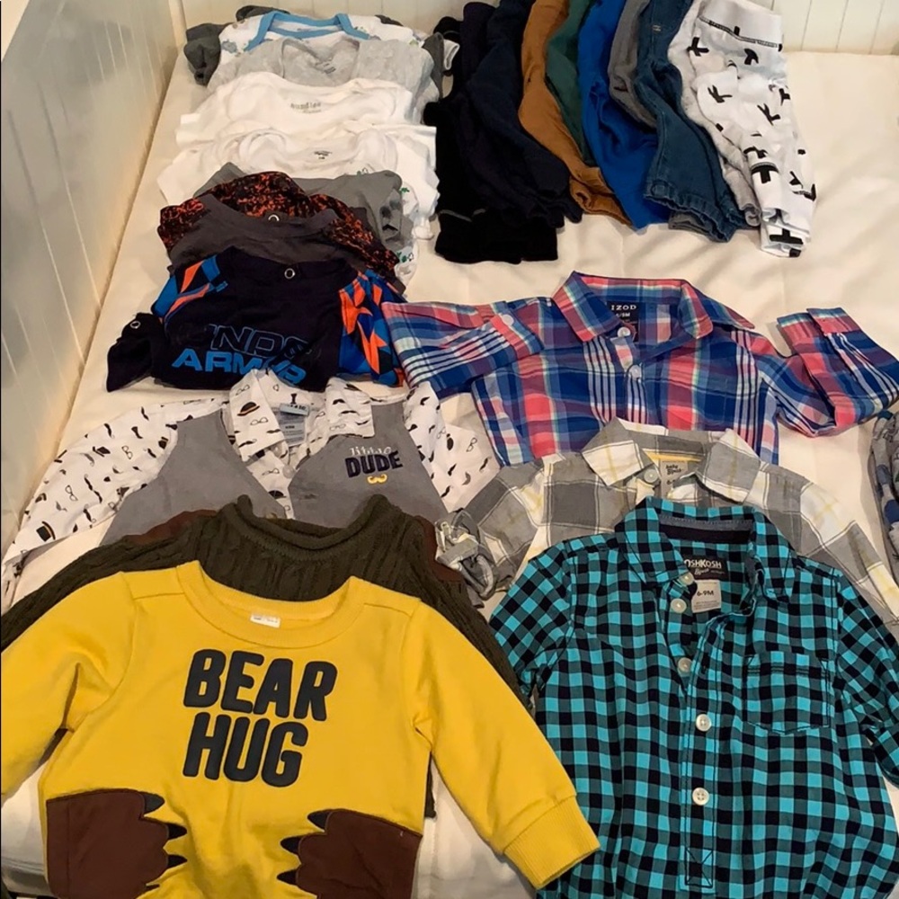 Infant boy bundle 6 months and 6-9